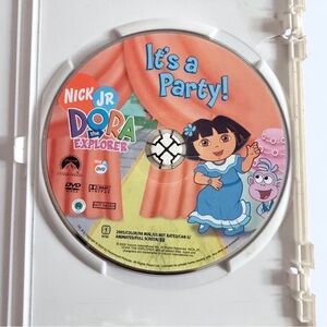 Nickelodeon Dora the Explorer DVD - Orange, Blue, Pink